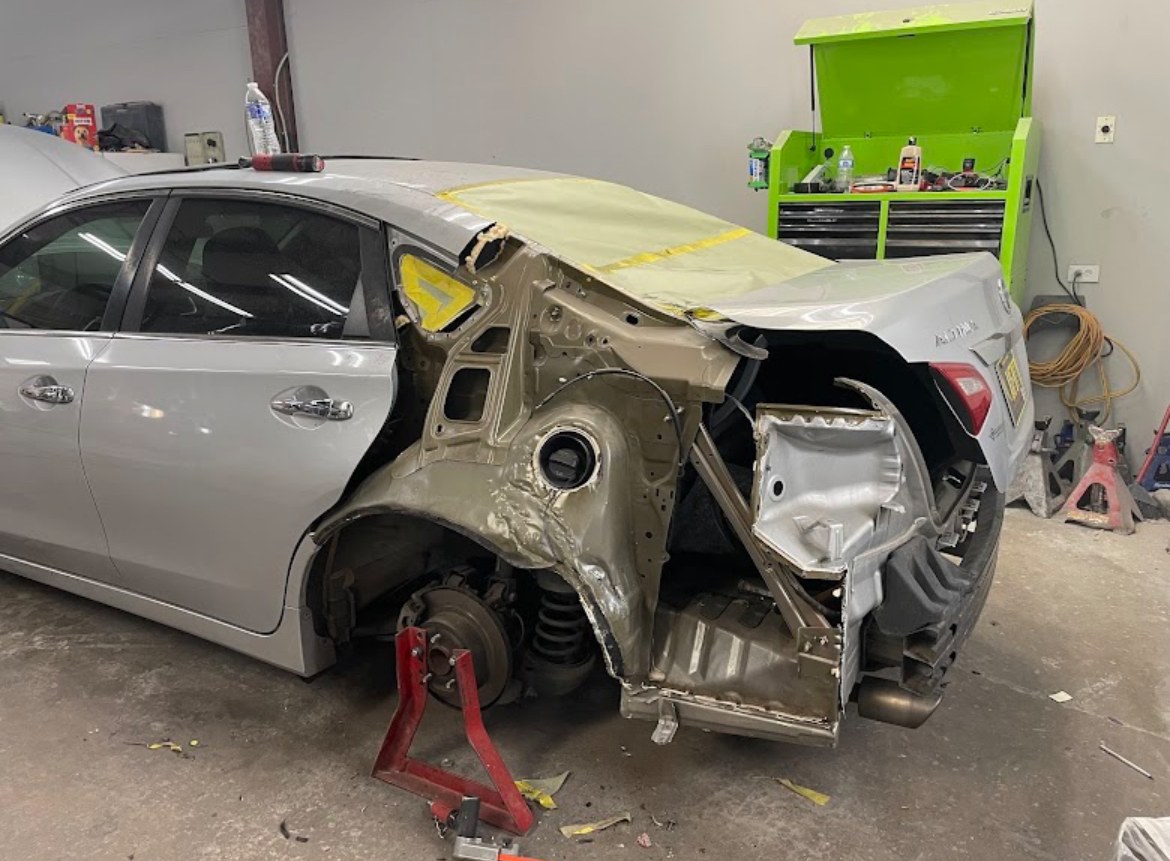 Nissan Altima before repair