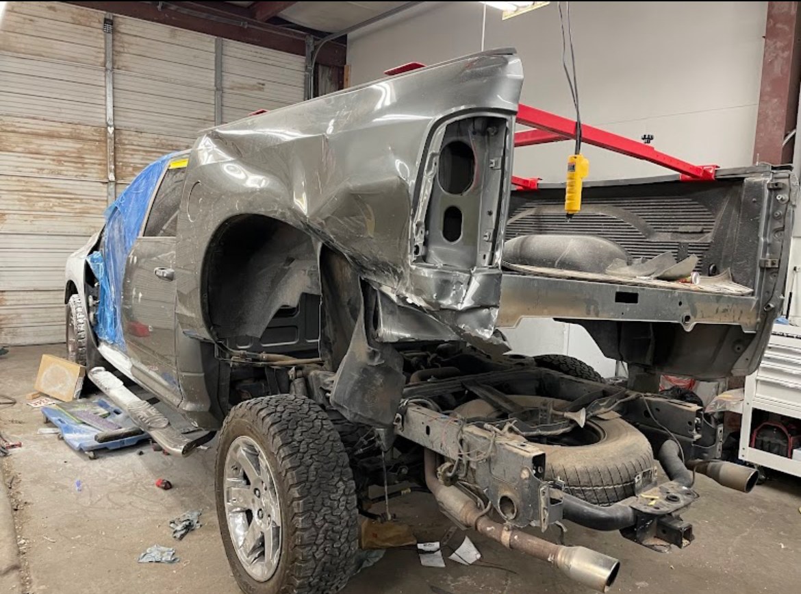 Ram 1500 before repair